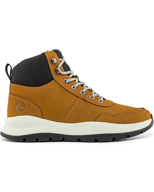 Timberland Brown Boroughs Project Lightweight Mid Sneaker Boots for men
