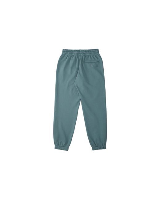 Adidas Blue Originals X Pharrell Williams Crossover Solid Color Lacing Bundle Feet Sports Pants for men