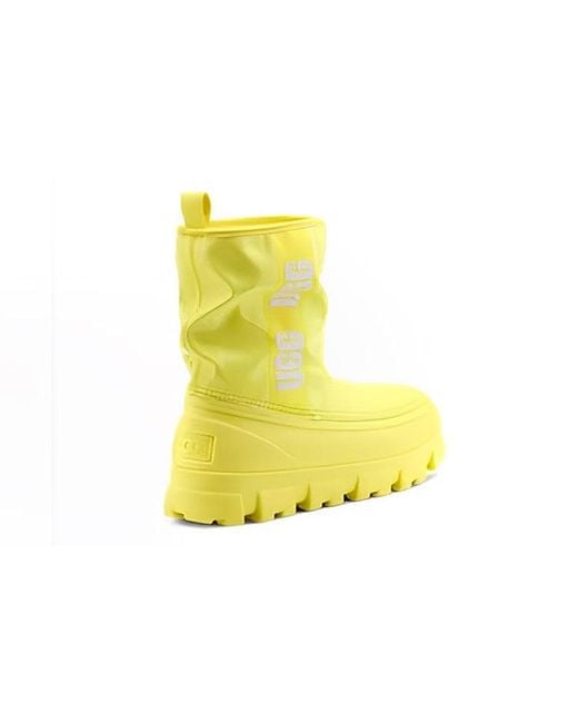 Ugg Yellow (Wmns) Classic Brellah Mini Boot 'Volt'