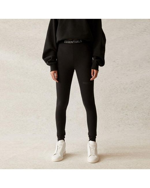 Fear Of God Black Ss21 Athletic Legging Stretch Limo for men