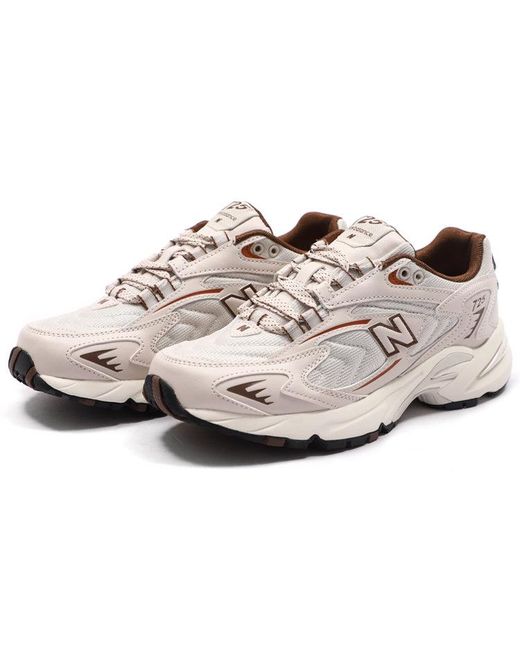 New Balance White 725 Series Low Tops Retro for men