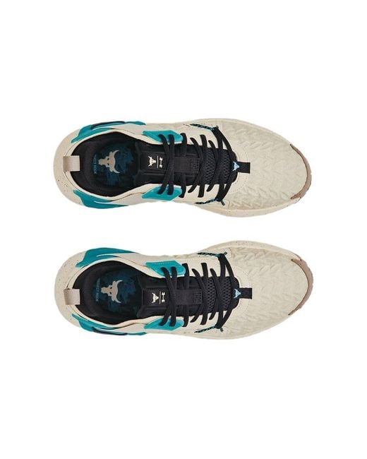 Under Armour Blue Project Rock Training Shoes for men