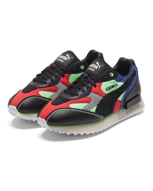 PUMA Blue Future Rider King Trainers for men