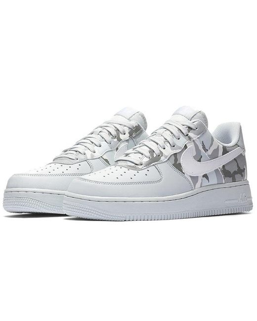 Nike White Air Force 1 Reflective Camo' for men