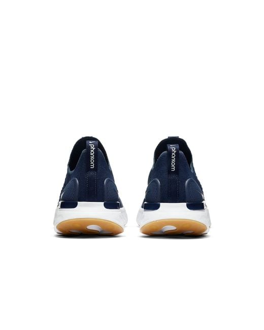 Nike Blue React Phantom Run Flyknit 2 'College' for men