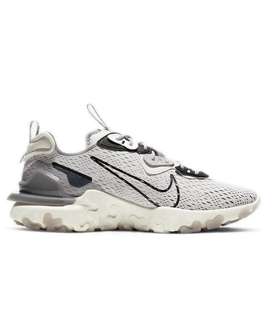 Nike White React Vision 'Vast' for men