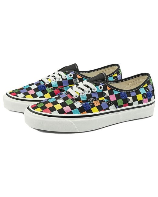 Vans Blue Authentic 44 Dx Sneakers Black for men