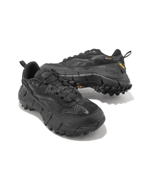 Reebok Black Zig Kinetica 2.5 Edge Pure' for men