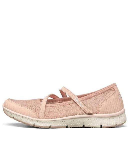 Skechers Pink Be-cool Mary Jane Flat Shoes