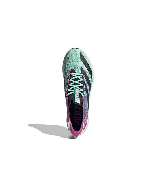 Adidas Blue Adizero Prime X Strung 'Pulse Mint' for men