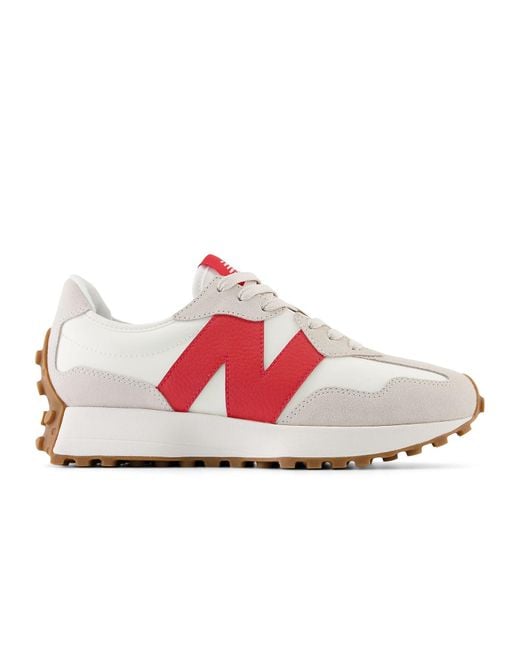 New Balance Red (Wmns) 327 'Moonbeam True