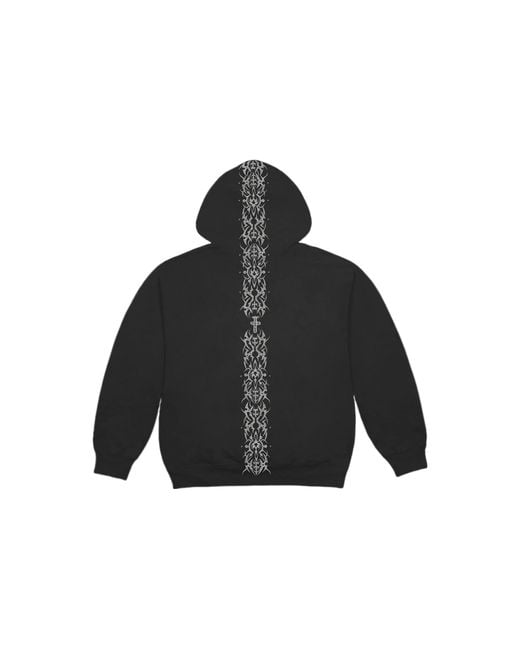 Travis Scott Black Cactus Jack Fw22 Studded Hoodie for men