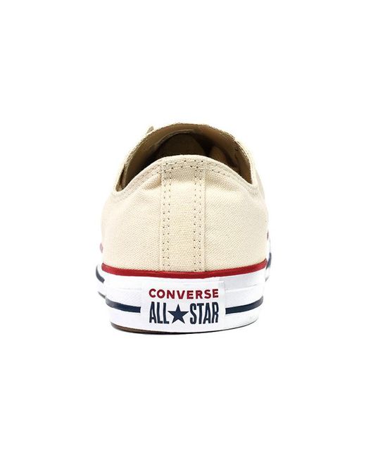 Converse White Chuck Taylor All Star Ox 'Natural Ivory' Canvas Shoes for men