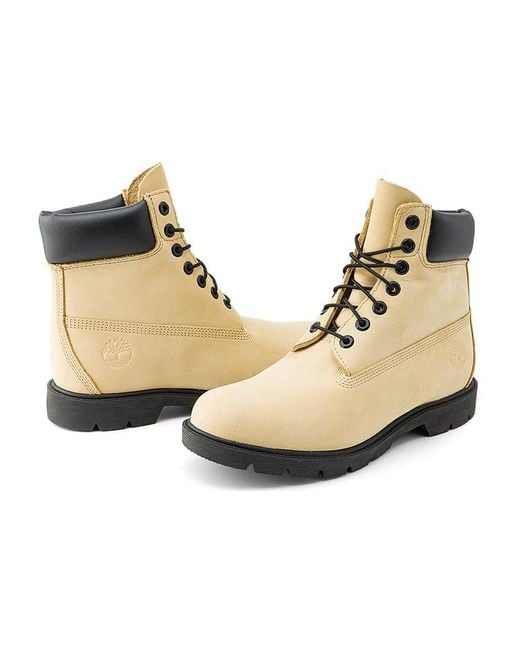 Timberland Natural Classic 6 Inch Waterproof Boot 'Light Nubuck' for men