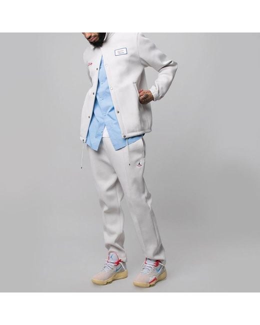 Nike Blue X Union La Coaches Jacket Beige for men