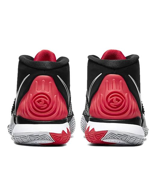 Nike Black Kyrie 6 'Bred' for men