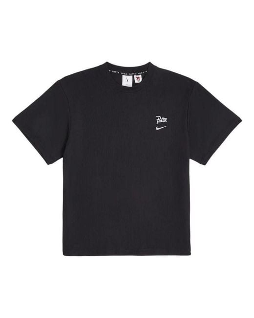 Nike Black X Patta Running Team T-Shirt Fj3032-010 for men