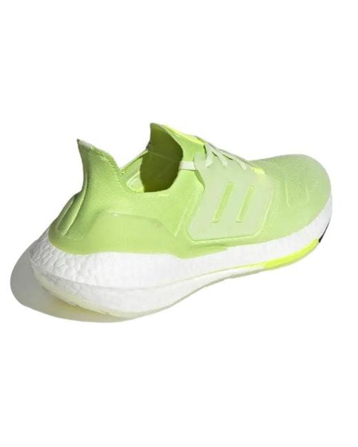 Adidas Green Ultraboost 22 'Almost Lime' for men