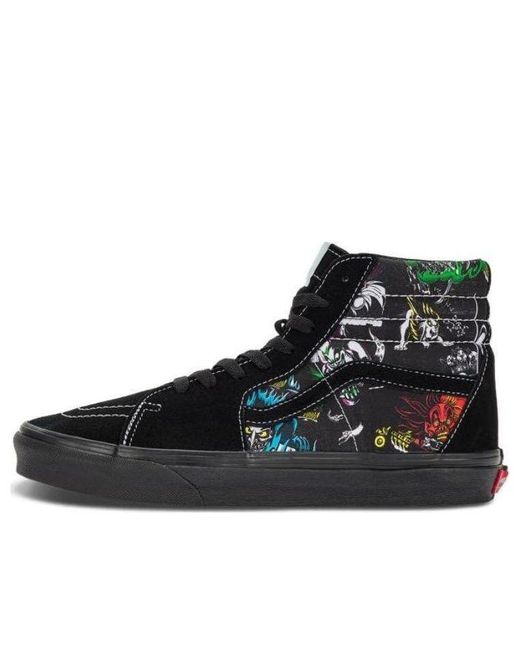 Vans Black Disney X Sk8-Hi 'Villains'