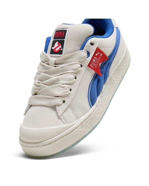 PUMA Blue X Ghostbusters Suede Xl 'Stay Puft' for men