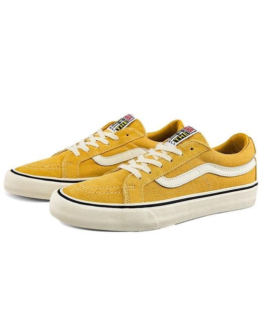 Vans Yellow Sk8-Low Reissue Sf 'Honey' for men