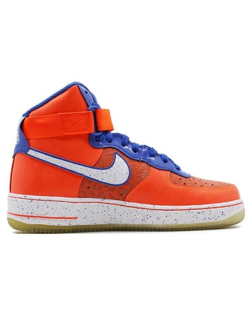 Nike Blue Air Force 1 High Cmft Prm Rw Qs 'Sheed' for men