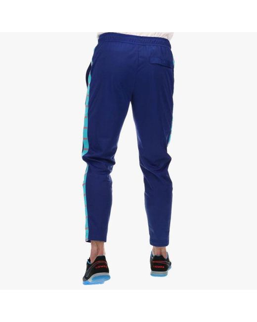 Nike Blue Jdi Logo Printing Sports Pants/Trousers/Joggers Deep Sapphire for men
