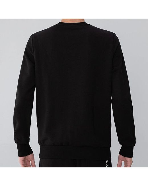 PUMA Black Classics Logo Crew Neck Sweater for men