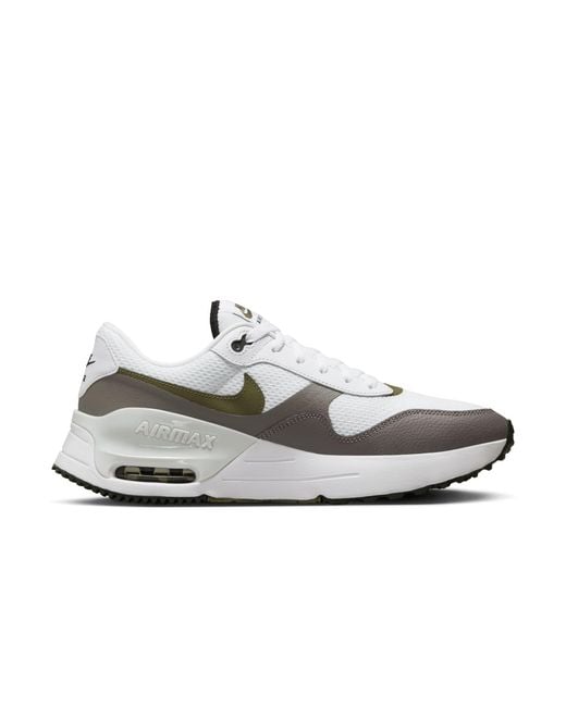 Nike White Air Max Systm Medium' for men