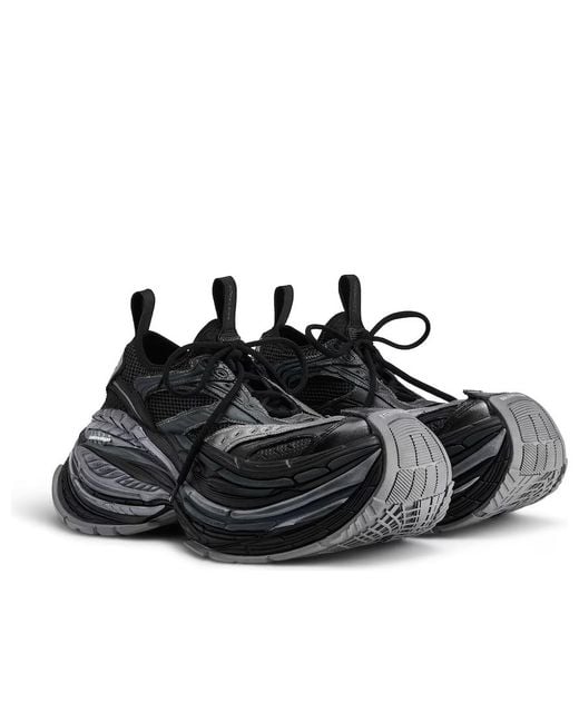 Balenciaga Black Platform Reduced Sneaker 'Dark' for men