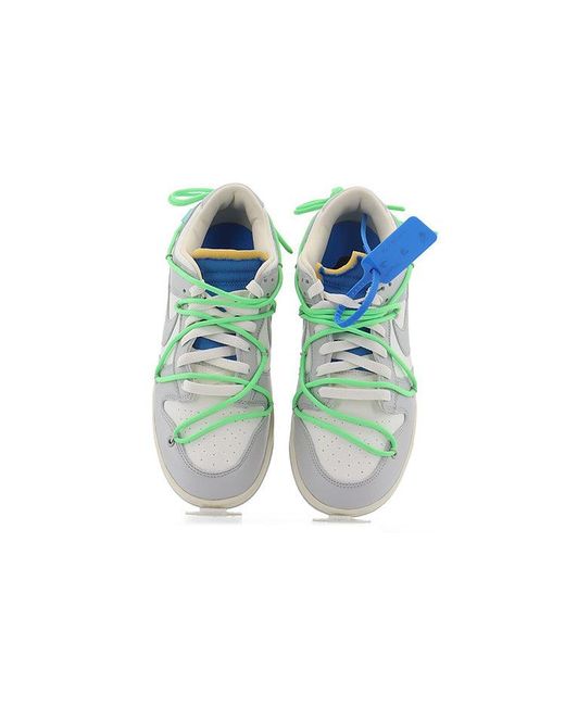 Nike Blue X Off- Dunk Low 'Lot 26 Of 50' for men