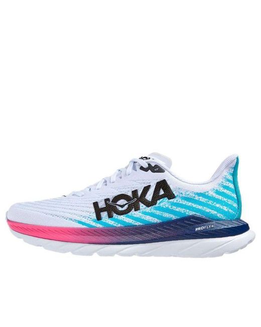 Hoka One One Blue Mach 5 Running Shoe for men