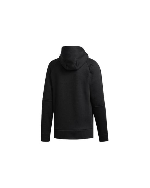 Adidas Black Hrdn Cml Shter Basketball Sports Hooded Jacket for men