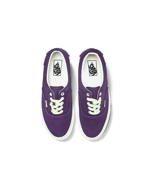 Vans Purple Era Retro Casual Skate Shoes for men