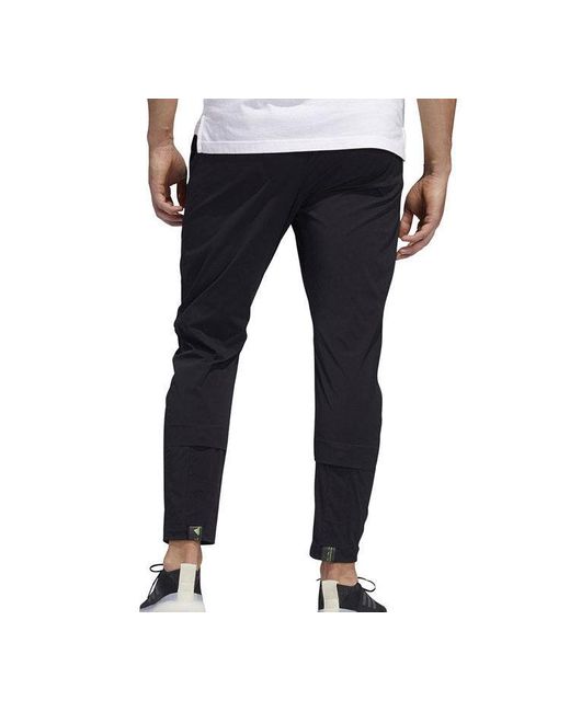 Adidas Black Pnt Id Cone Sports Pants/Trousers/Joggers for men