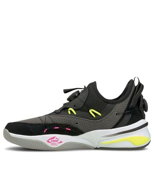 PUMA Black Double Disc 'Castlerock' for men