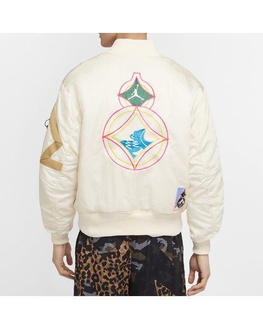 Nike Natural Nike Jordan 'chinese New Year' Jacket White for men