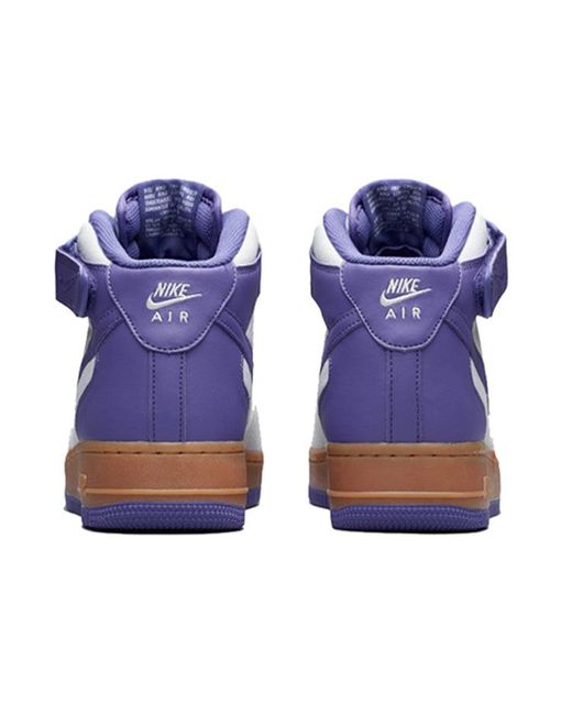 Nike Blue Air Force 1 Mid 07 Txt for men