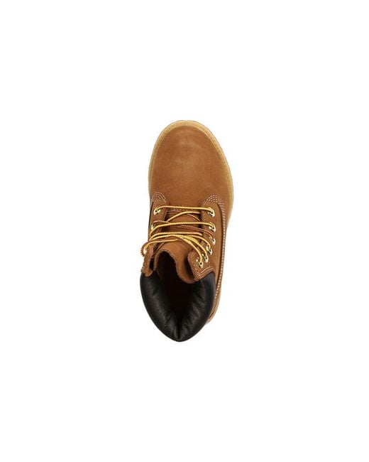 Timberland Brown (Wmns) Icon 6' Premium Boots Nubuck'
