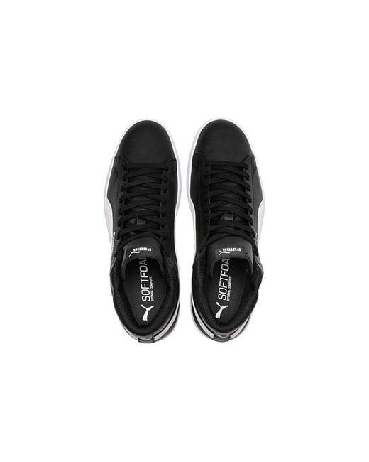 PUMA Black Smash V2 Mid L for men