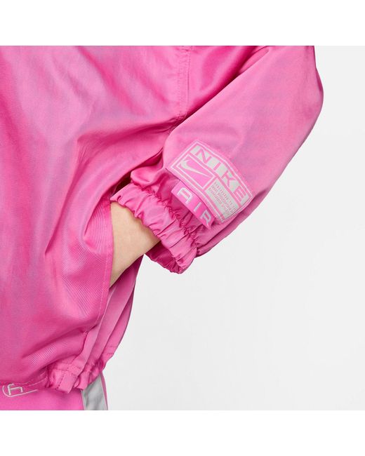 Nike Pink (Wmns) Air Oversized Woven Bomber Jacket