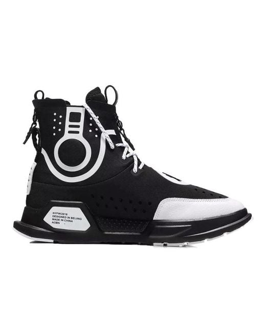 Li-ning Black Culture Shoes for men