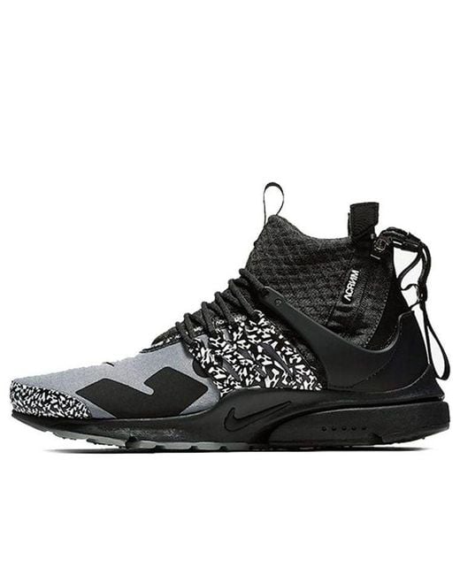 Nike Black Air Presto Mid /Acronym "Acronym for men