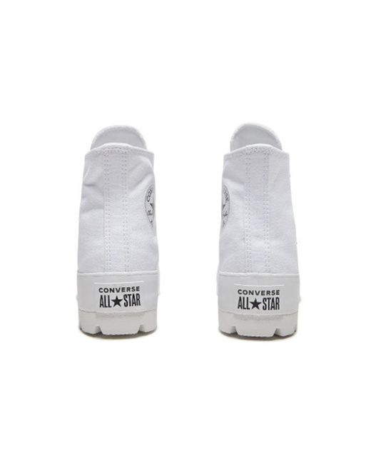 Converse White (Wmns) Chuck Taylor All Star High Lugged