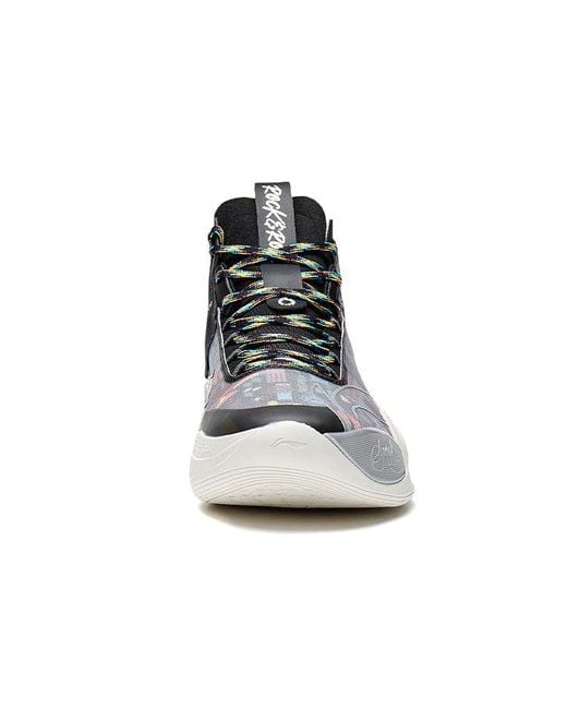 Li-ning Blue Cj-1 Mid 'Rock &Amp; Roll' for men