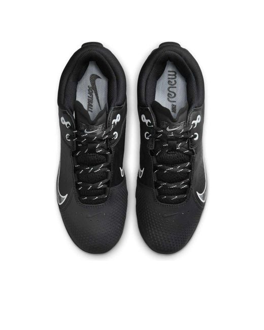 Nike Black (Wmns) Hyperdiamond 4 Elite Iron Pure Platinum'