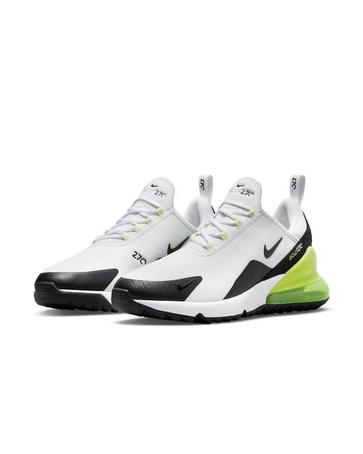 Nike White Air Max 270 Golf Volt' for men