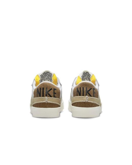 Nike White Blazer Low '77 Jumbo Khaki' for men
