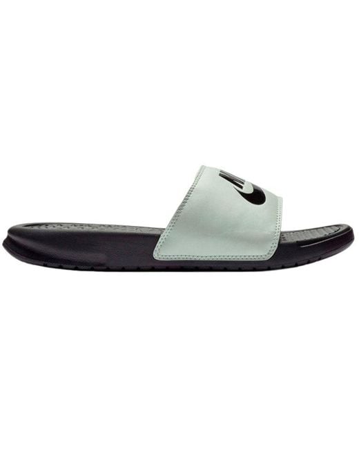 Nike Blue (Wmns) Benassi Jdi 'Spruce Aura'