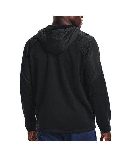 Under Armour Blue Coldgear Swacket Hoodie Jacket for men
